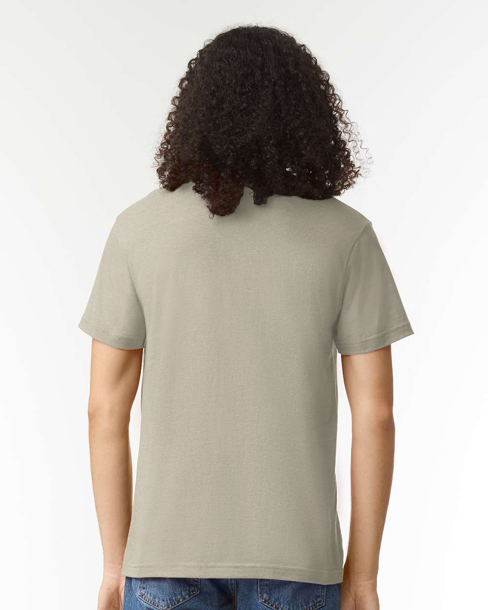 CVC Tee - OnModelBack - B08527103 - Heather Khaki