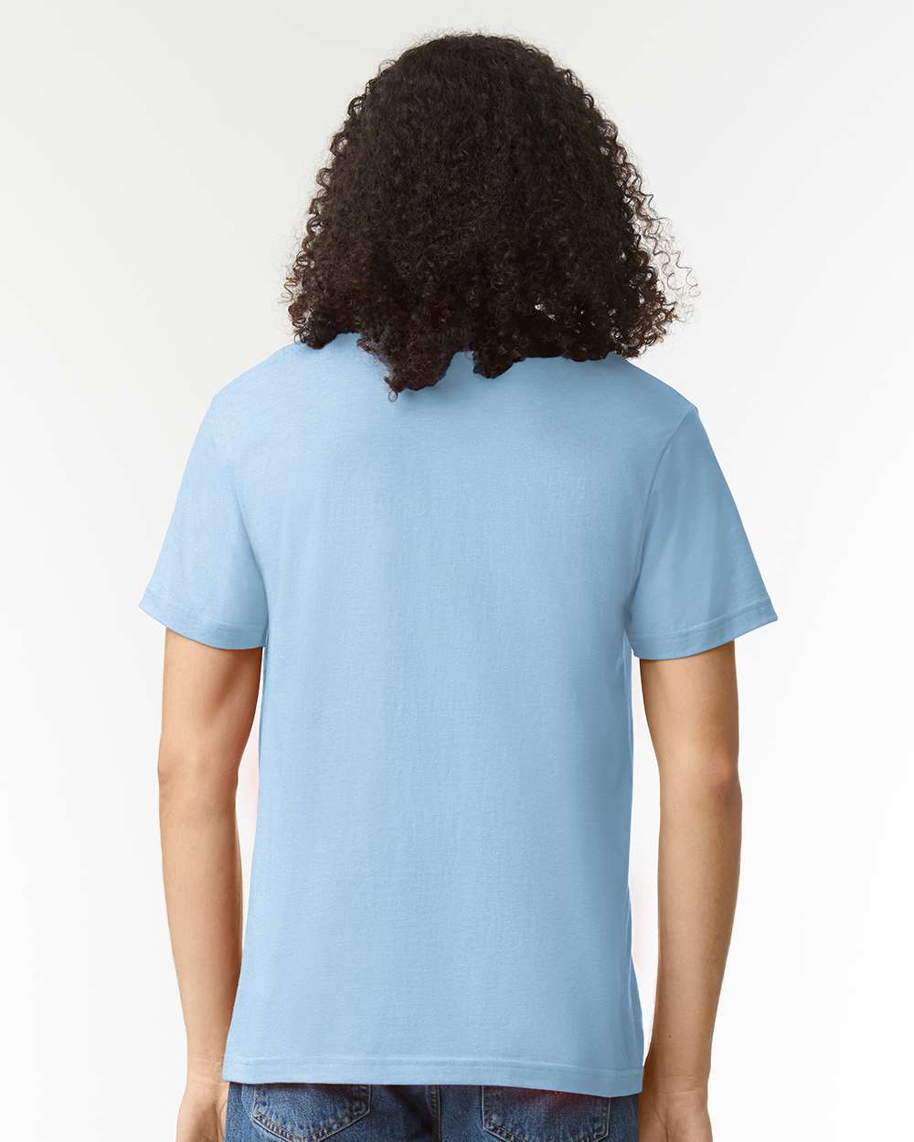 CVC Tee - OnModelBack - B08527113 - Heather Light Blue