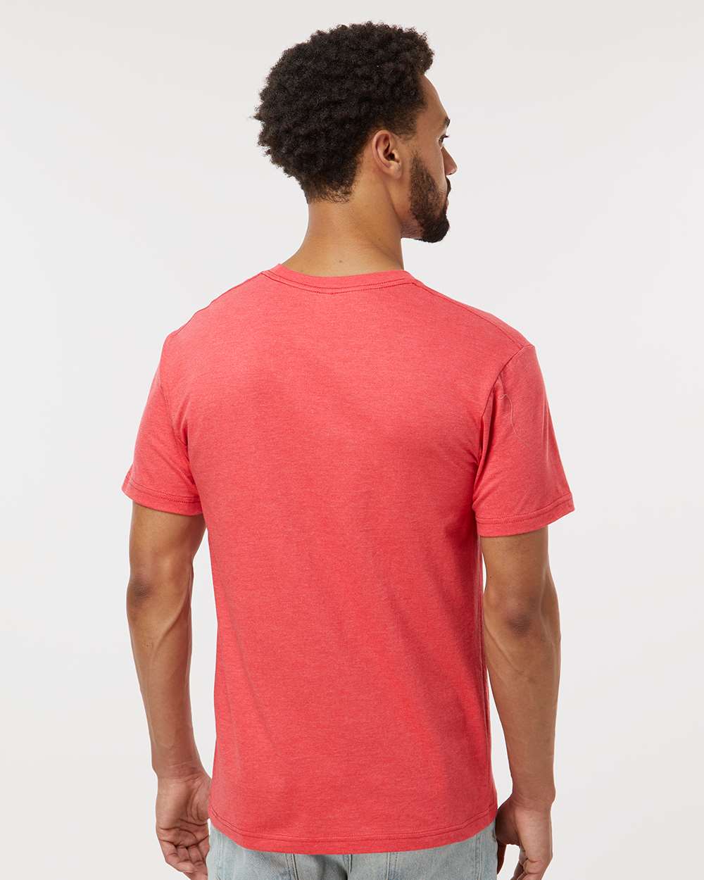CVC Tee - OnModelBack - B08527123 - Heather Red