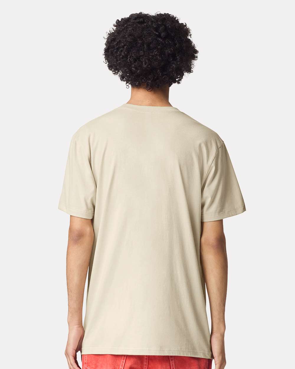 CVC Tee - OnModelBack - B08527413 - Heather Cream