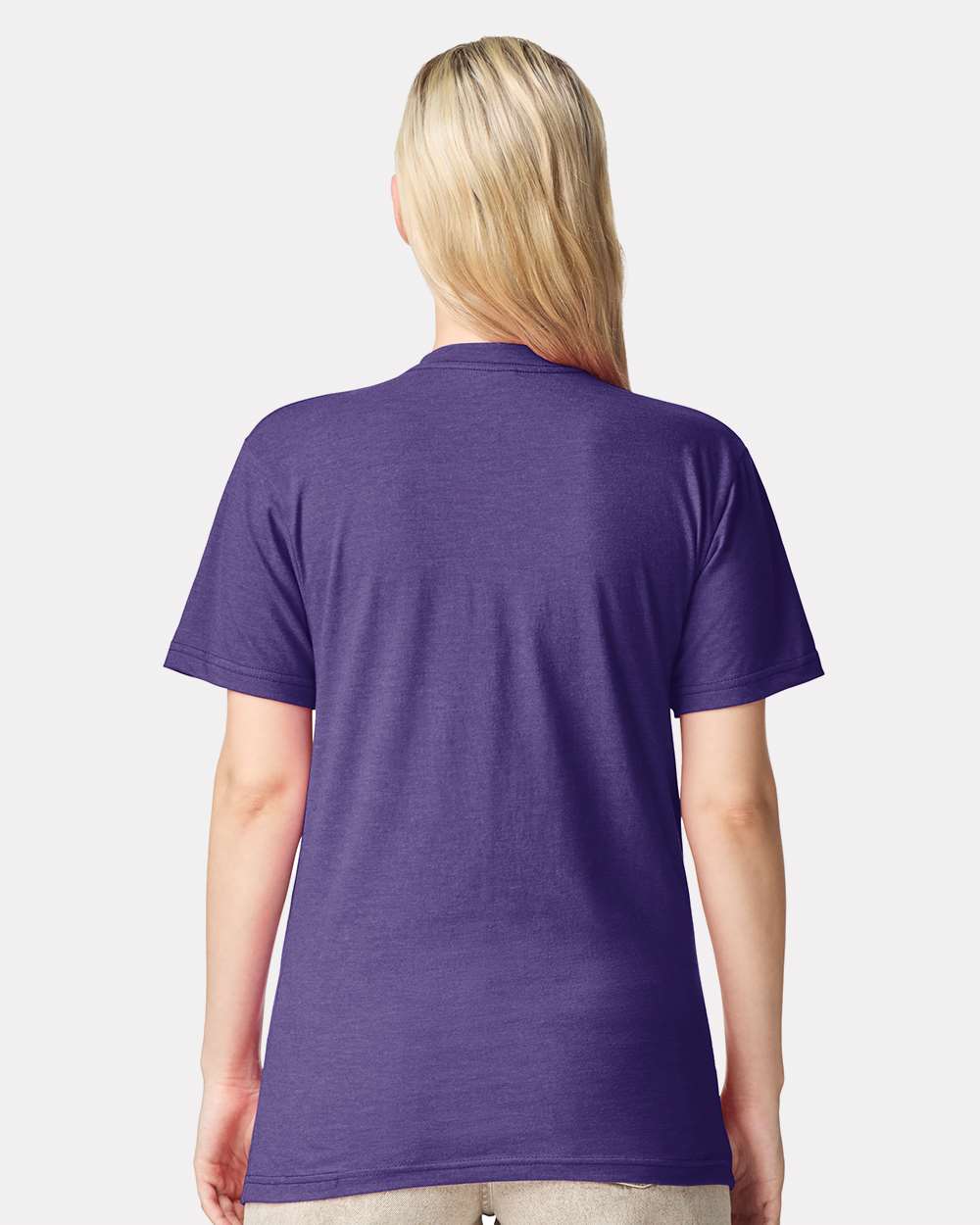 CVC Tee - OnModelBack - B08527483 - Heather Purple