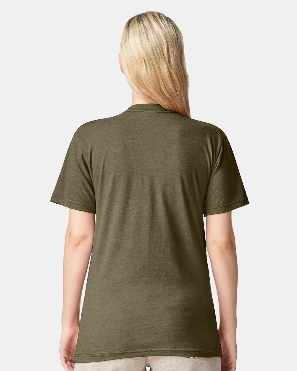 CVC Tee - OnModelBack - B08527633 - Heather Olive