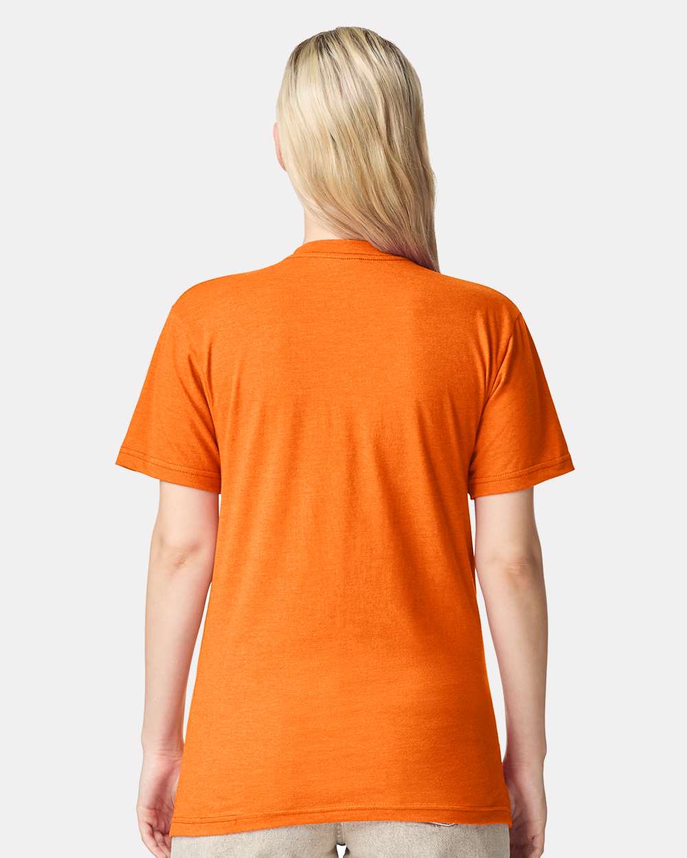 CVC Tee - OnModelBack - B08527663 - Heather Orange