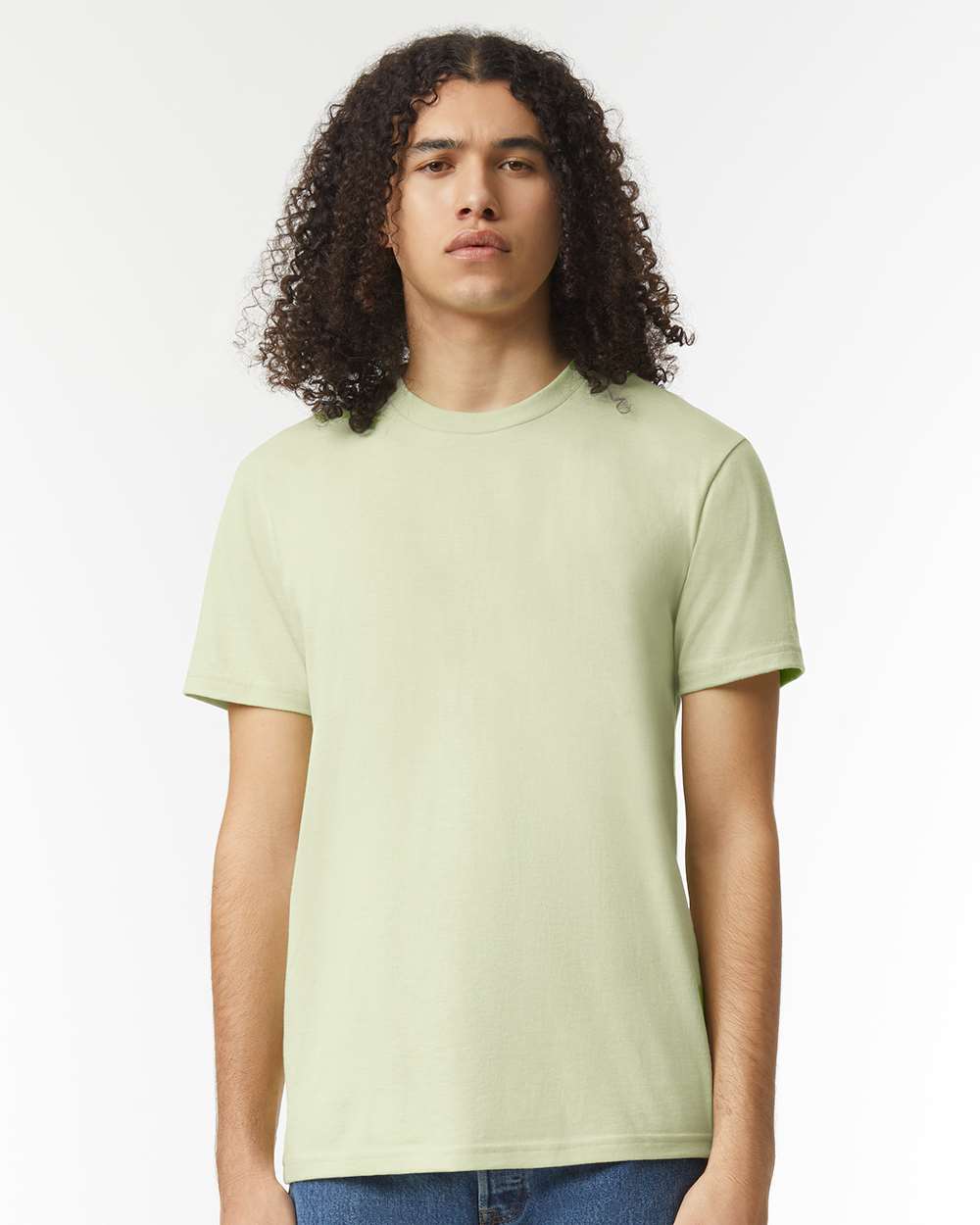 CVC Tee - OnModelFront - B08527173 - Heather Cucumber