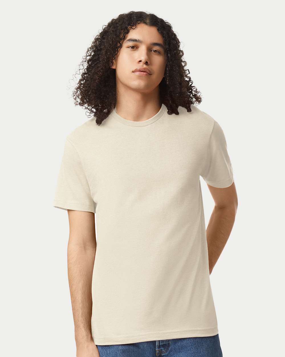 CVC Tee - OnModelFront - B08527243 - Heather Bone