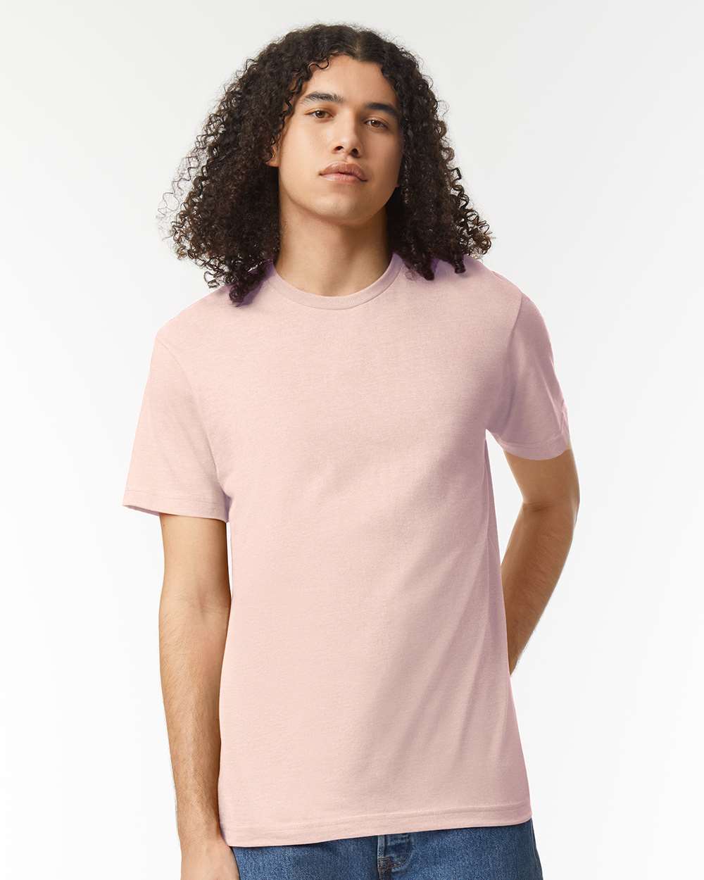 CVC Tee - OnModelFront - B08527303 - Heather Blush