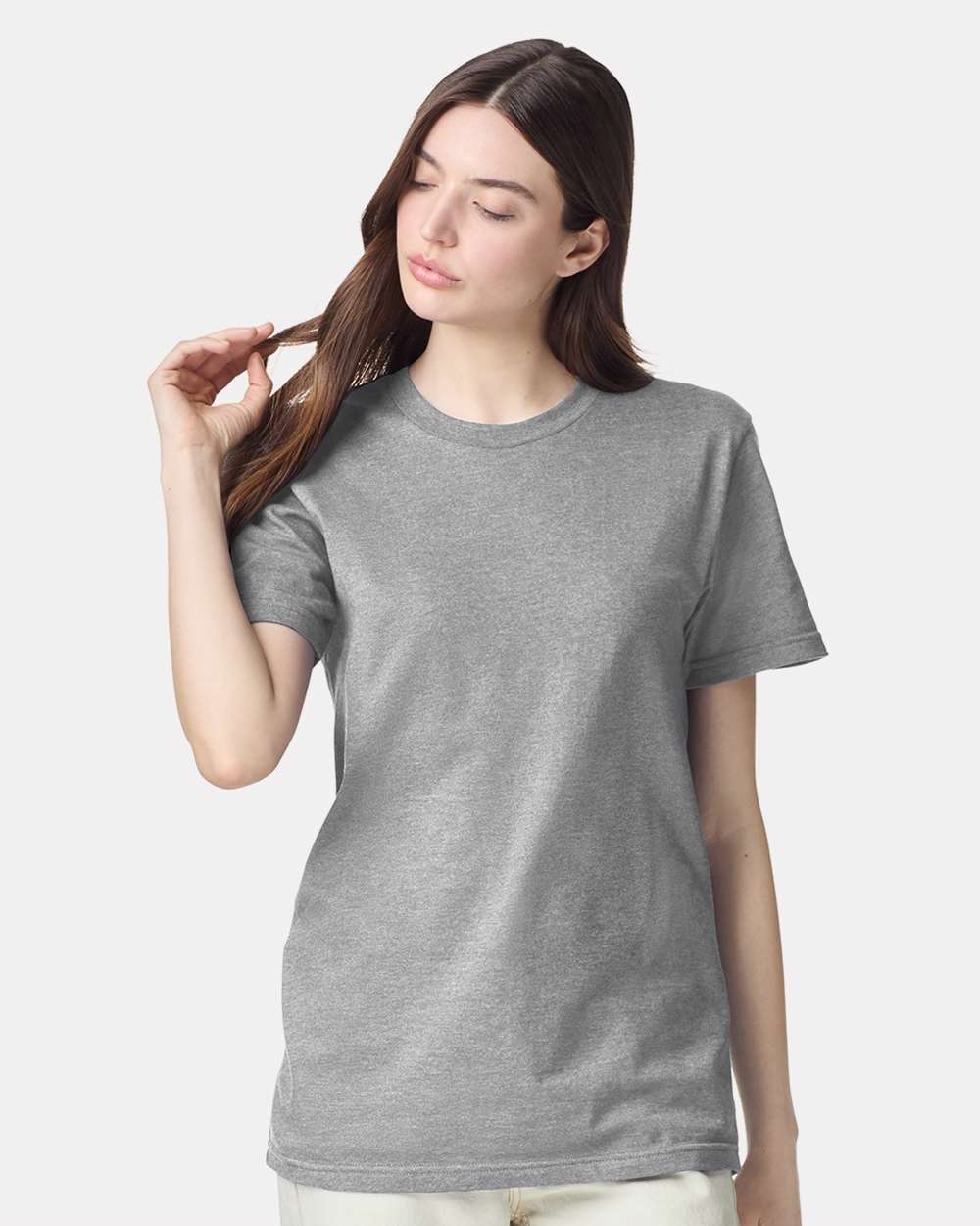 CVC Tee - OnModelFront - B08527463 - Heather Grey