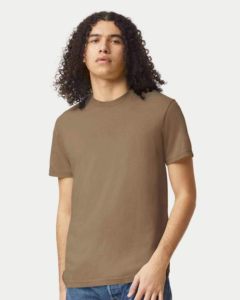 CVC Tee - OnModelFront - B08527543 - Heather Army