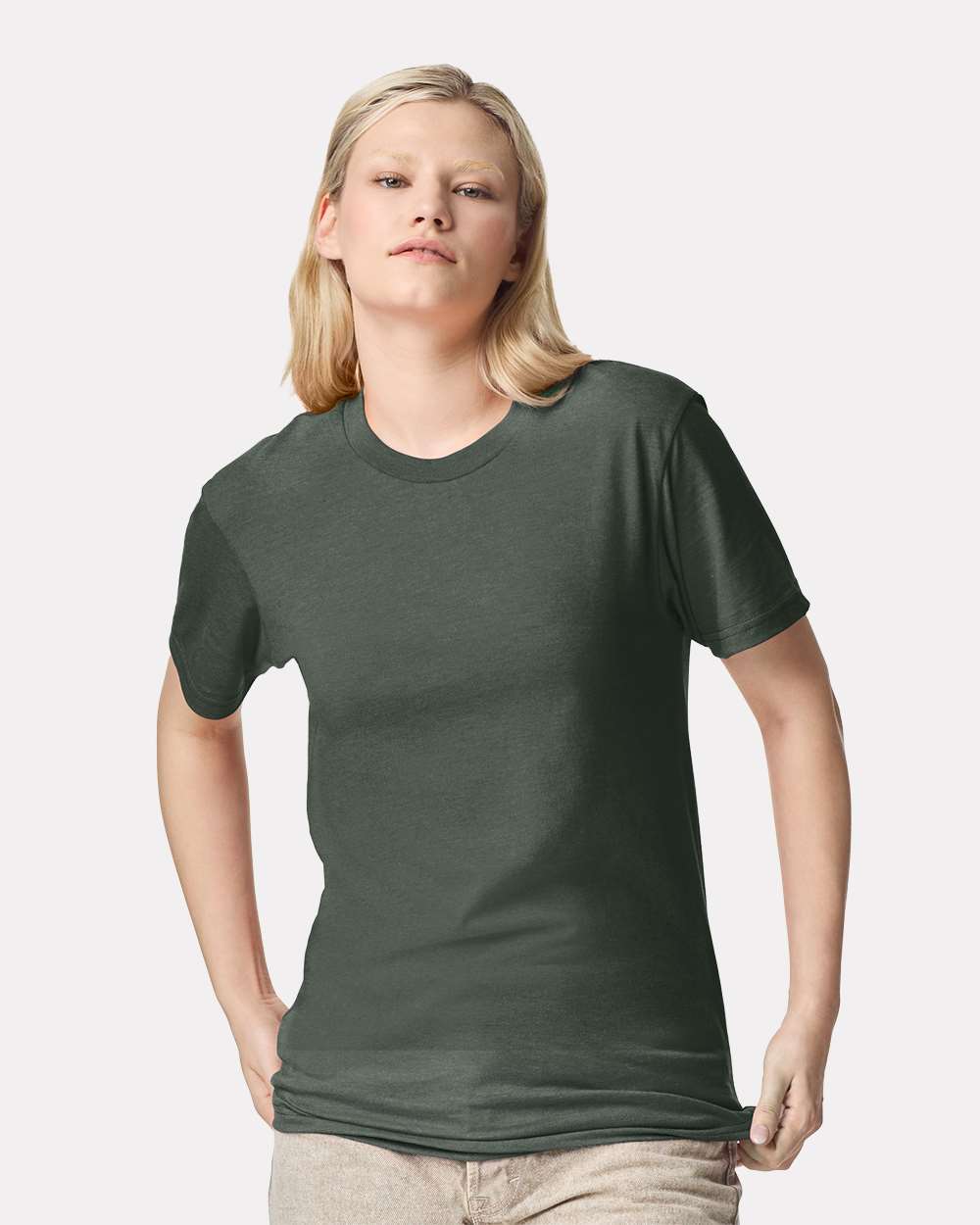 CVC Tee - OnModelFront - B08527623 - Heather Forest