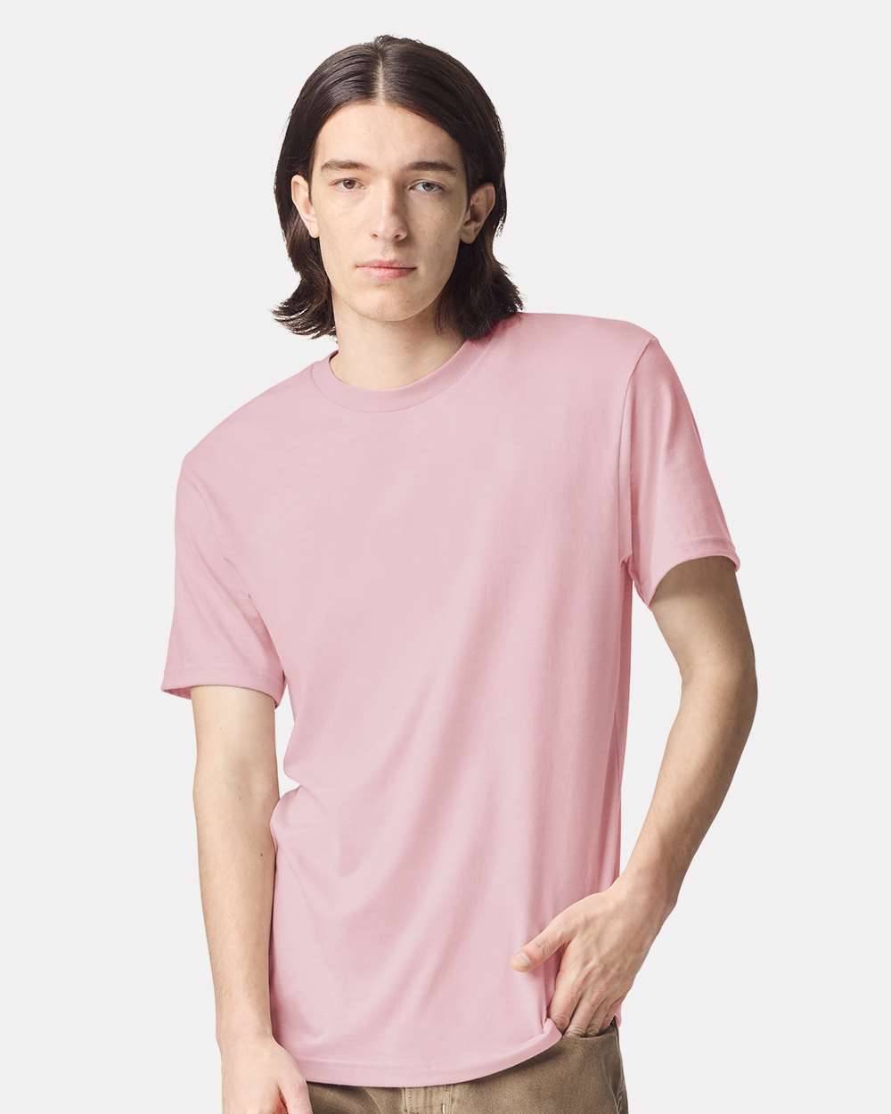 CVC Tee - OnModelFront - B08527723 - Heather Pink
