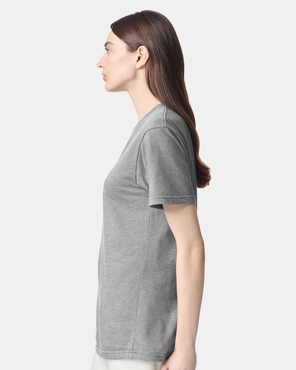 CVC Tee - OnModelSide - B08527463 - Heather Grey
