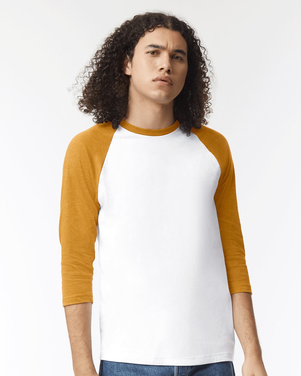 CVC Three-Quarter Sleeve Tee - styleImage