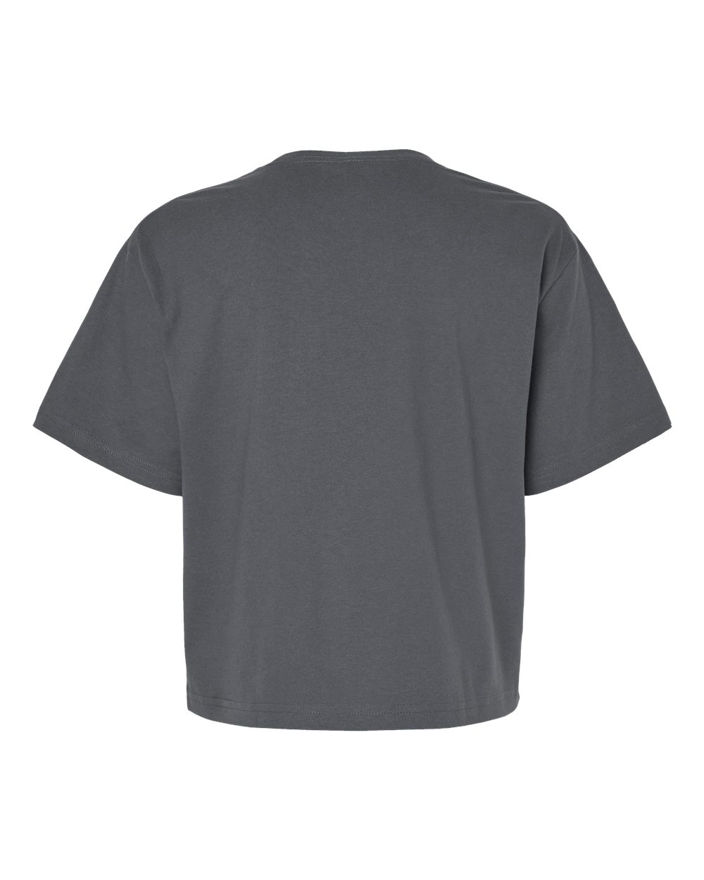 Women's Fine Jersey Boxy Tee - Back - B02427593 - Asphalt