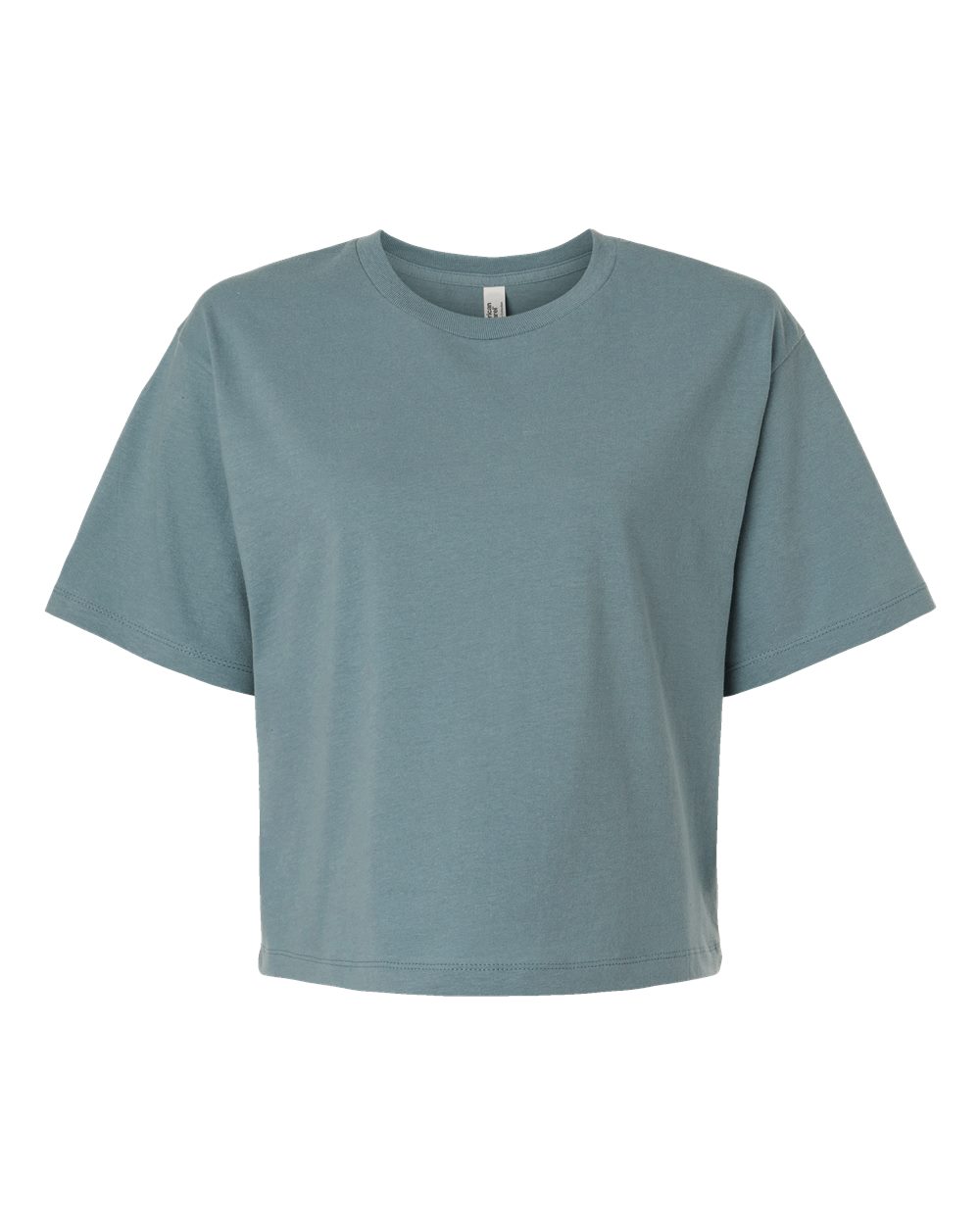 Women's Fine Jersey Boxy Tee - Front - B02427753 - Arctic
