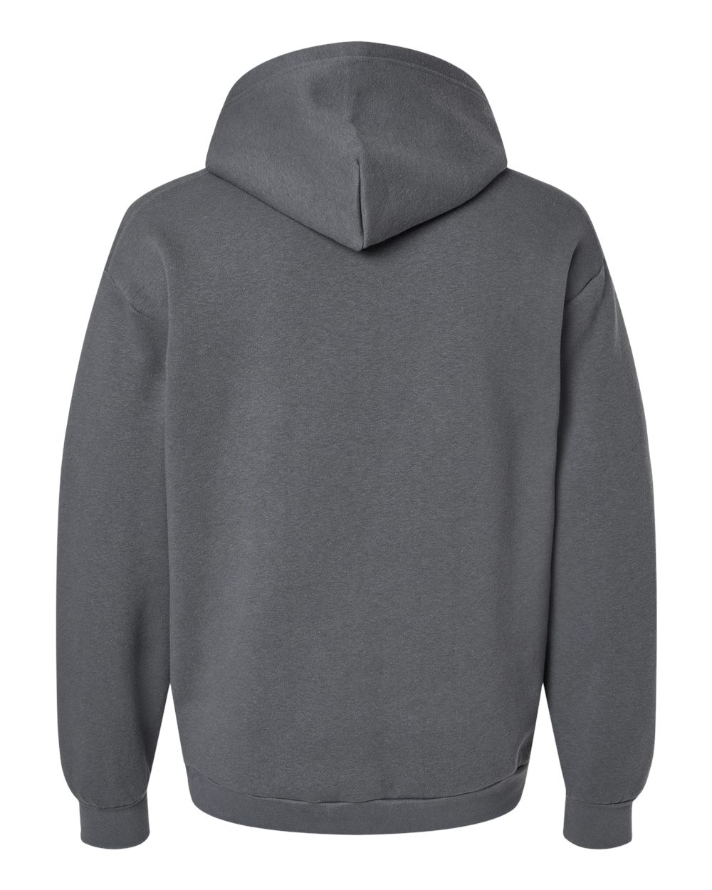 Unisex ReFlex Fleece Hoodie - Back - B02527092 - Asphalt