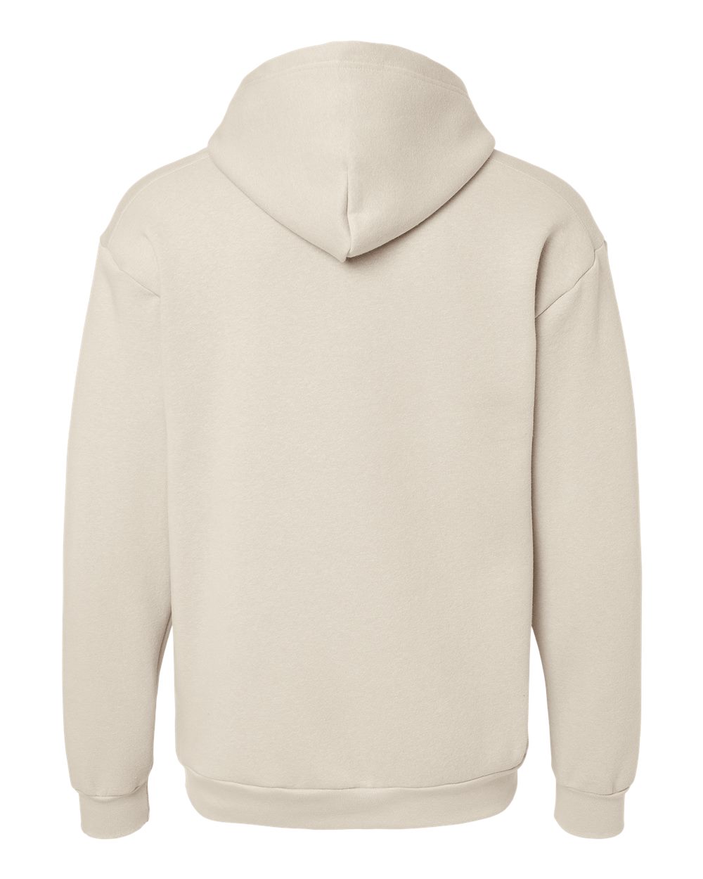 Unisex ReFlex Fleece Hoodie - Back - B02527242 - Bone