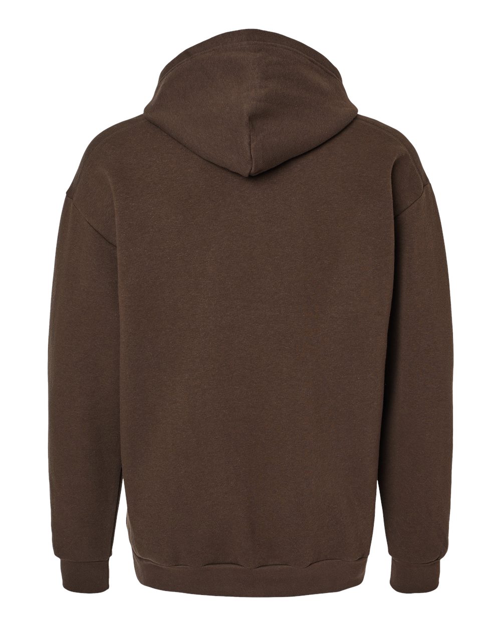 Unisex ReFlex Fleece Hoodie - Back - B02527552 - Brown