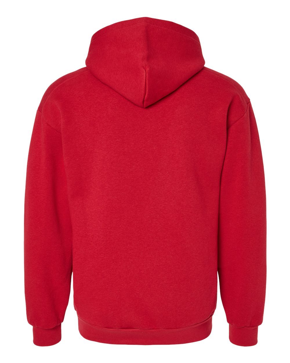 Unisex ReFlex Fleece Hoodie - Back - B02527702 - Cardinal