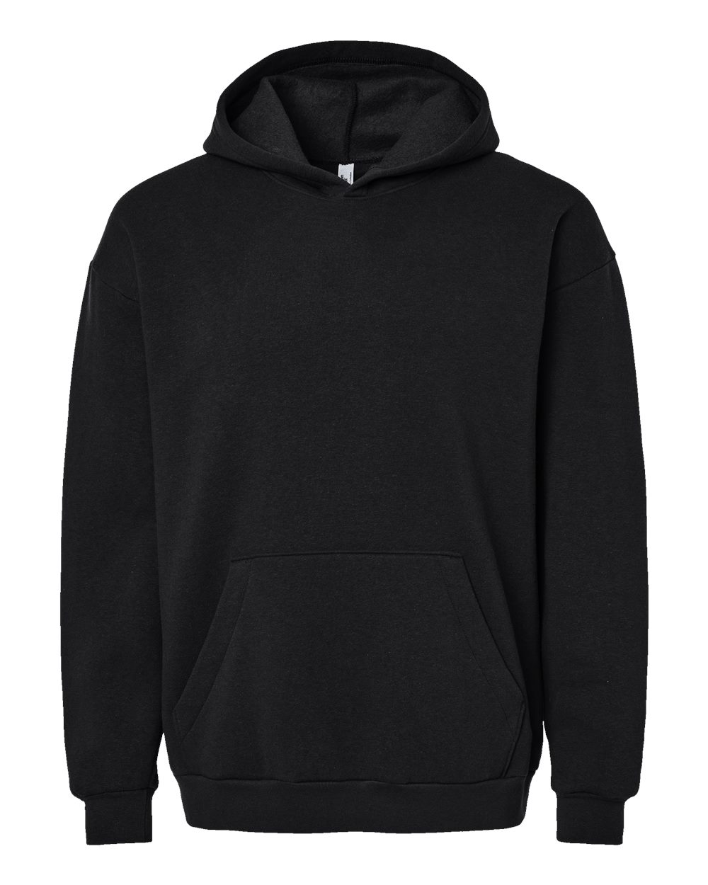 Unisex ReFlex Fleece Hoodie - Front - B02527502 - Black