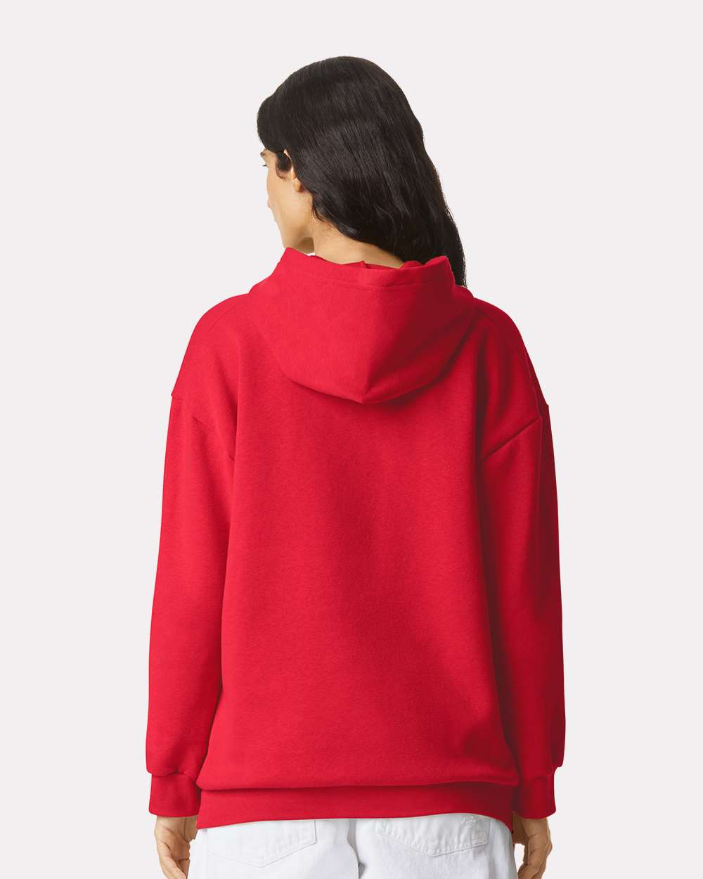 Unisex ReFlex Fleece Hoodie - OnModelBack - B02527702 - Cardinal