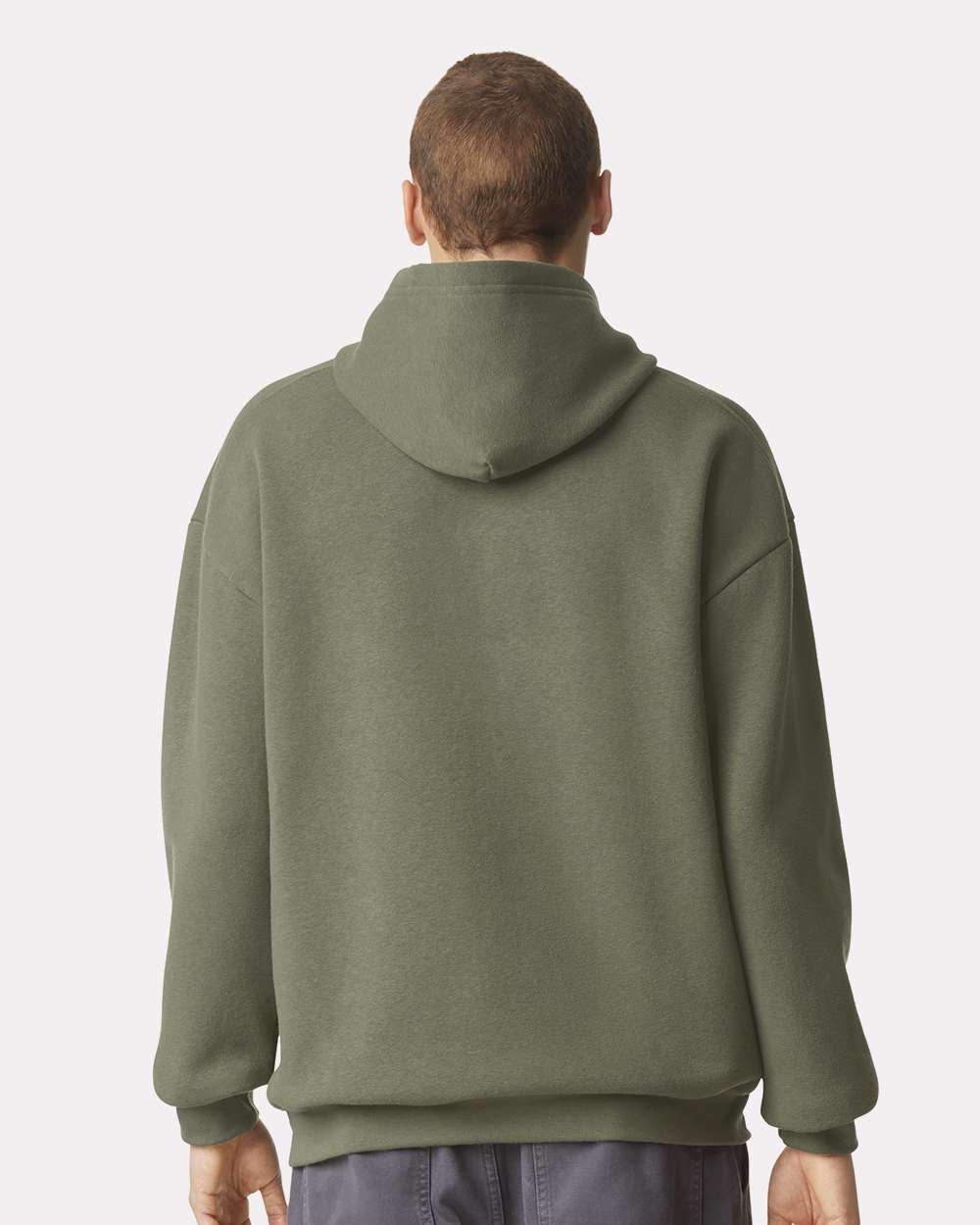 Unisex ReFlex Fleece Hoodie - OnModelBack - B02527912 - Lieutenant