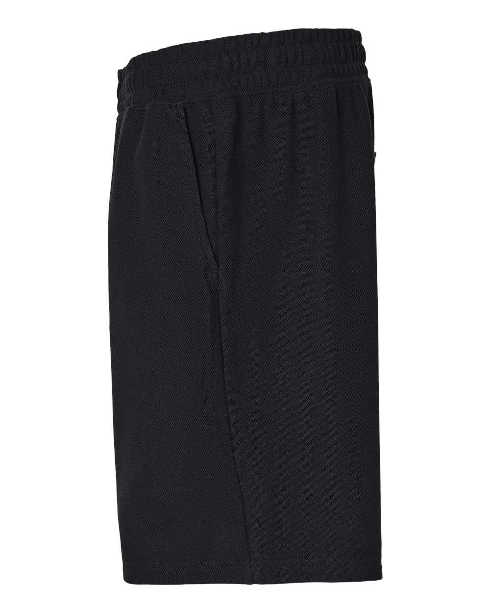 Unisex Pique Gym Shorts - DirectSide - B03127503 - Black