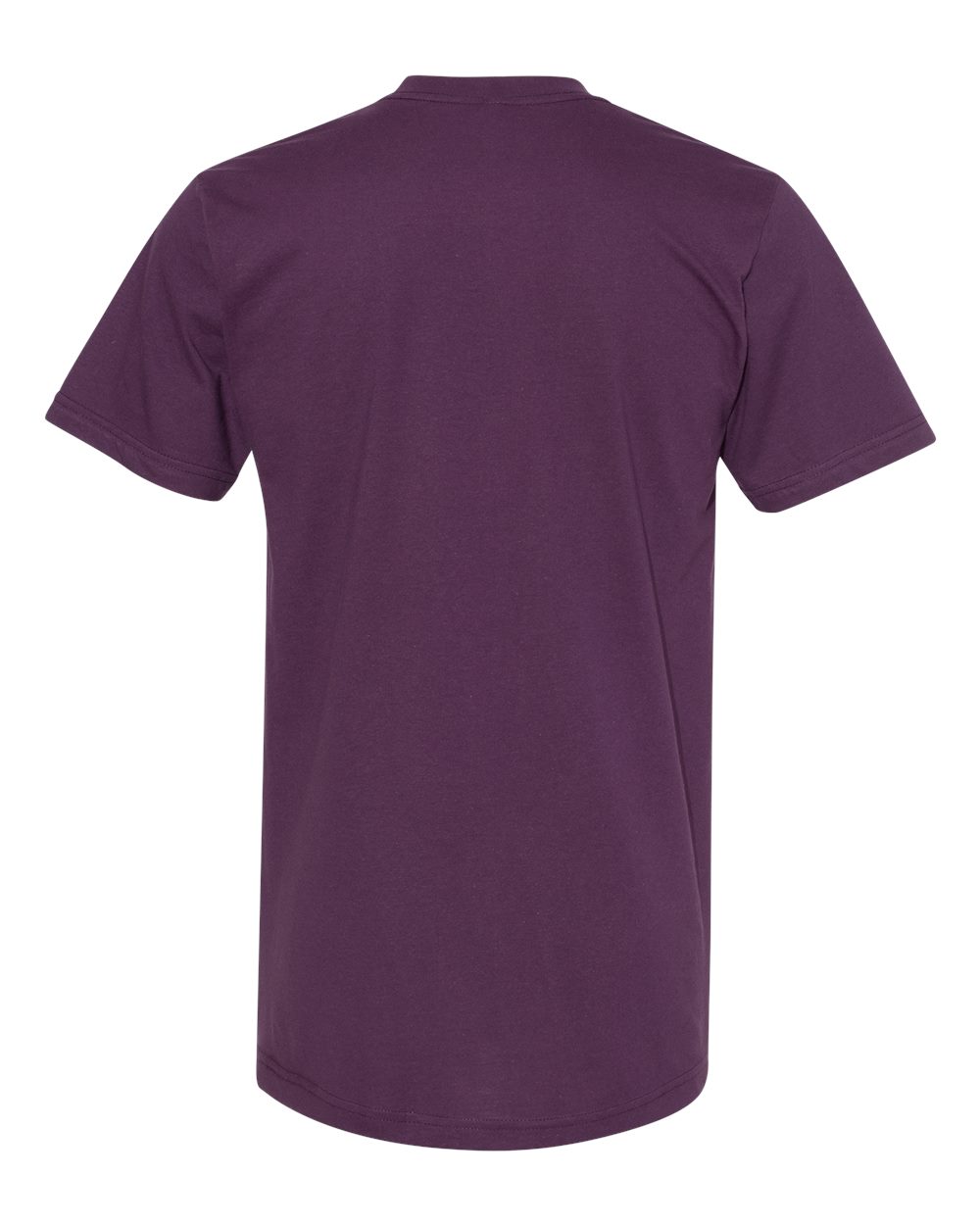 Fine Jersey Tee - Back - B00127033 - Eggplant