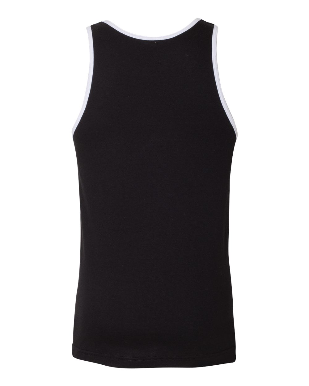 Fine Jersey Tank - Back - B00827101 - Black/ White