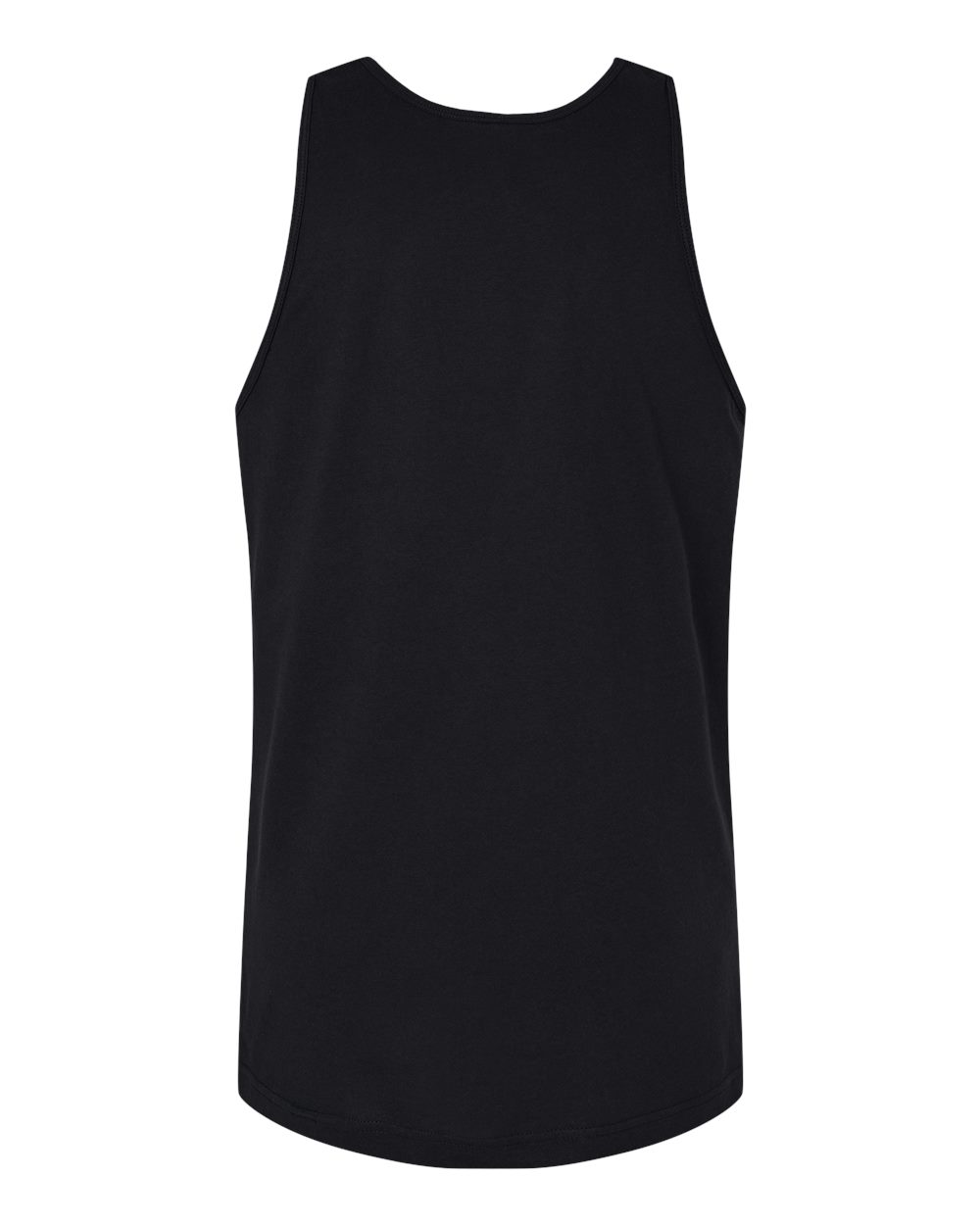 Fine Jersey Tank - Back - B00827502 - Black