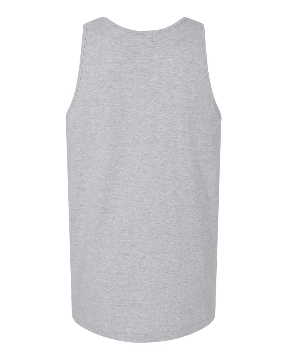 Fine Jersey Tank - Back - B00827581 - Heather Grey