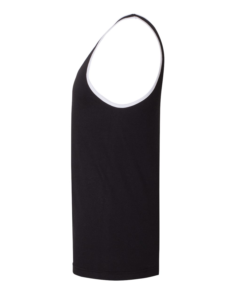 Fine Jersey Tank - DirectSide - B00827101 - Black/ White