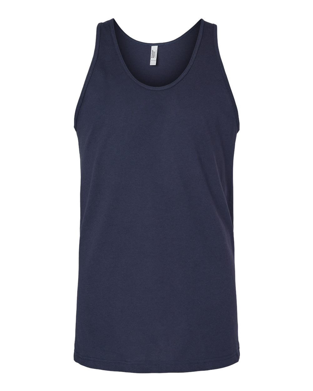 Fine Jersey Tank - Front - B00827652 - Navy