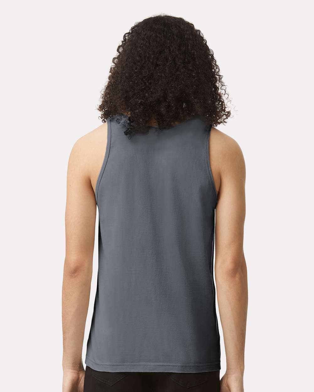 Fine Jersey Tank - OnModelBack - B00827091 - Asphalt