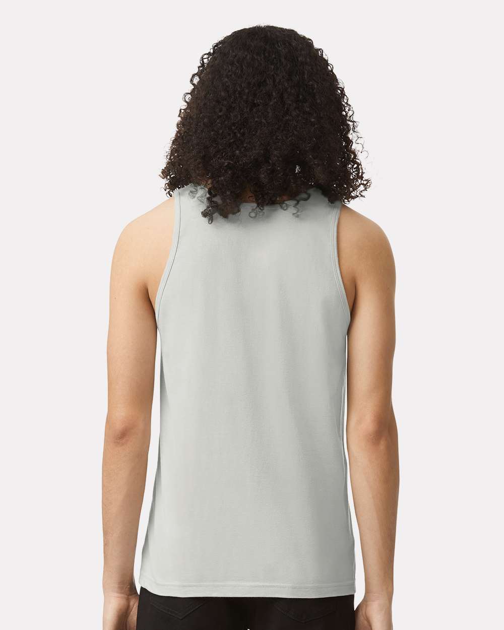 Fine Jersey Tank - OnModelBack - B00827351 - New Silver