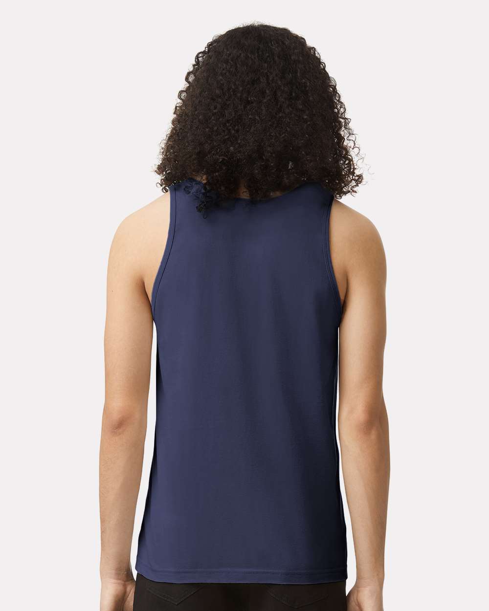 Fine Jersey Tank - OnModelBack - B00827652 - Navy