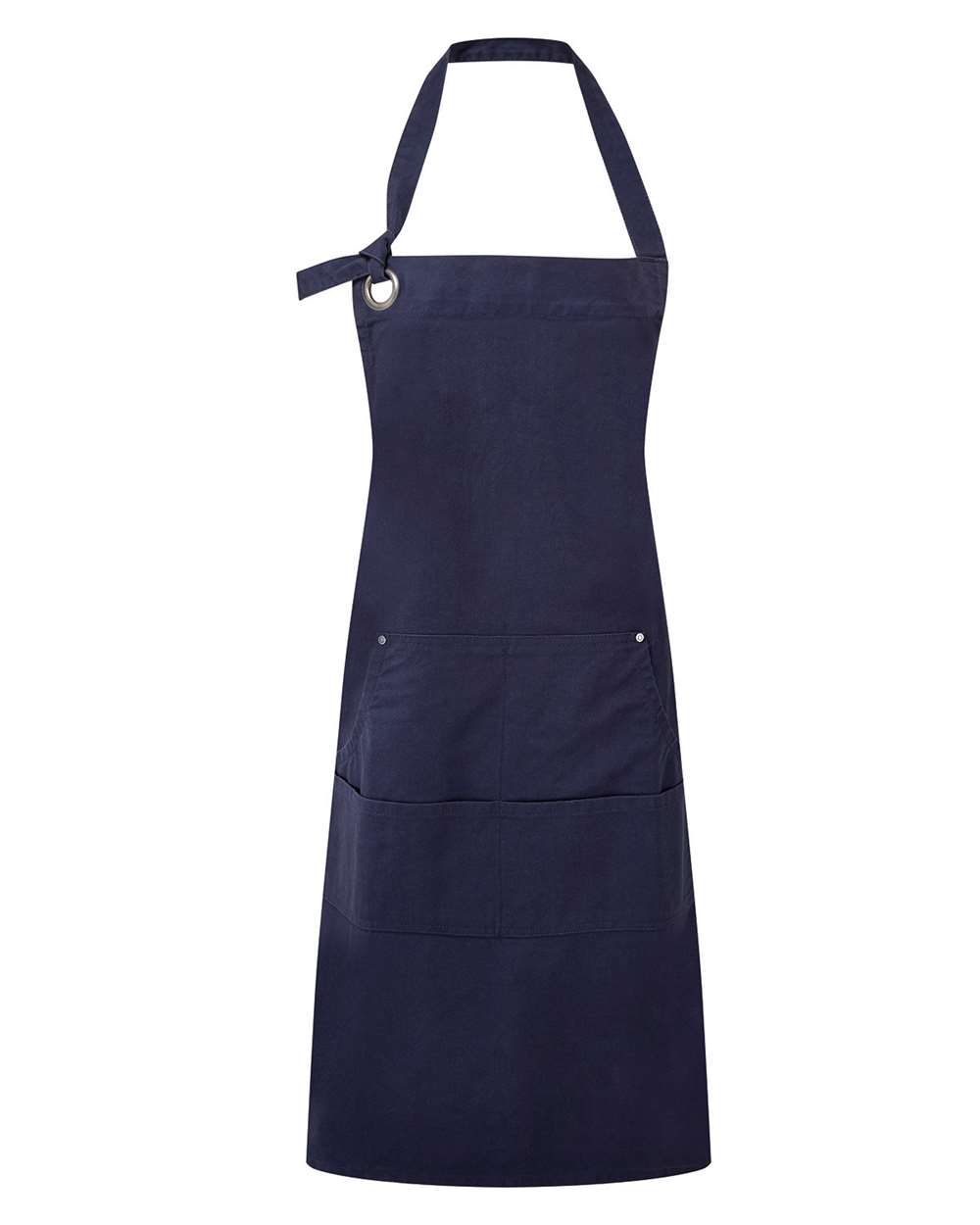 Calibre Heavy Canvas Apron with Pocket - Front - B391A1650 - Navy
