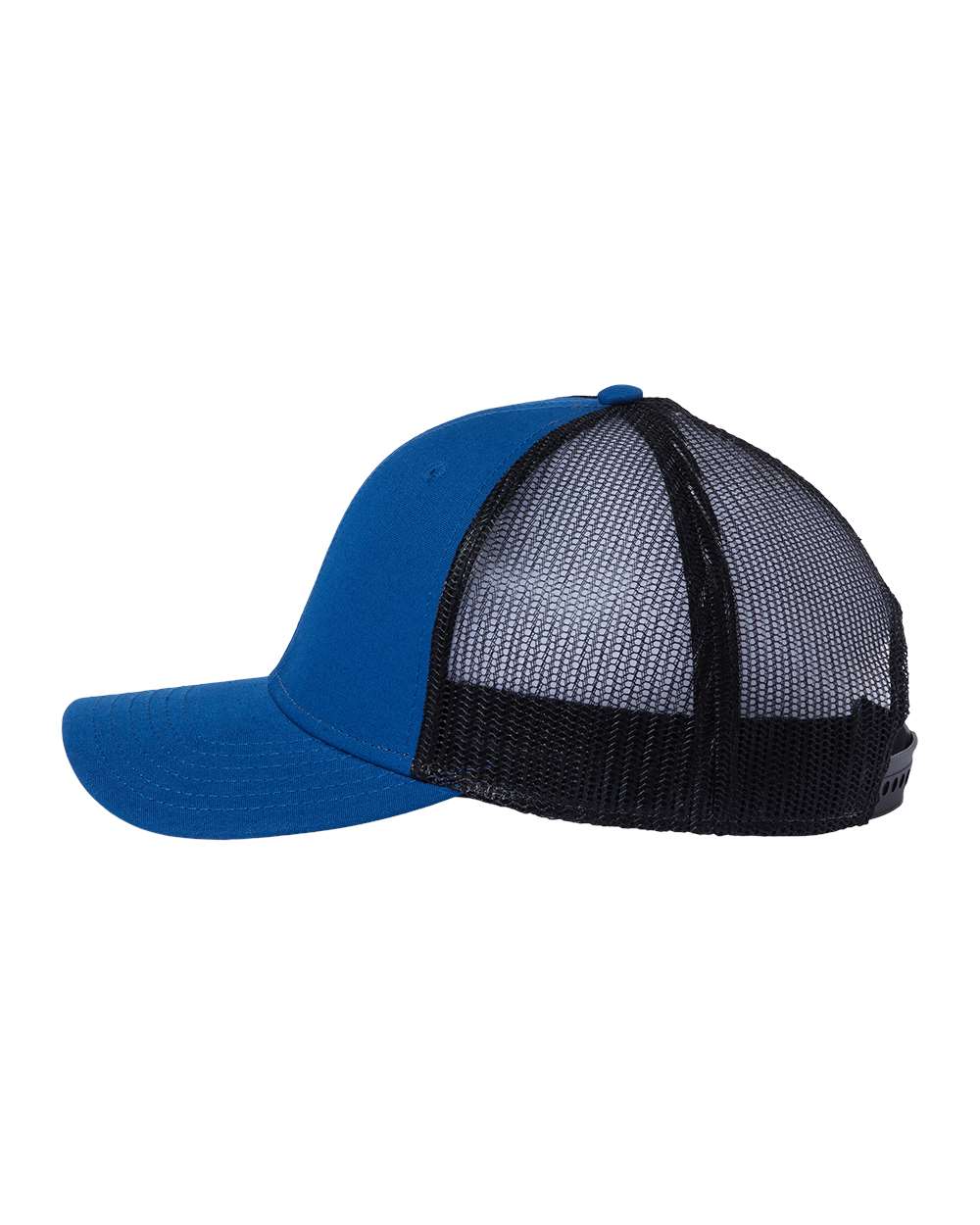 Sustainable Recy Three Trucker Cap - Back - B79295750 - Royal/ Black