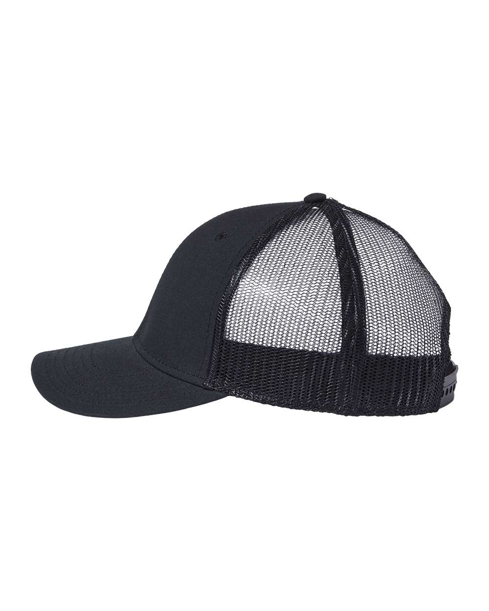 Sustainable Recy Three Trucker Cap - DirectSide - B79295500 - Black/ Black