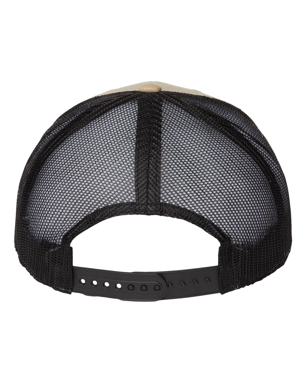 Sustainable Trucker Cap - Back - B97995240 - Khaki/ Black
