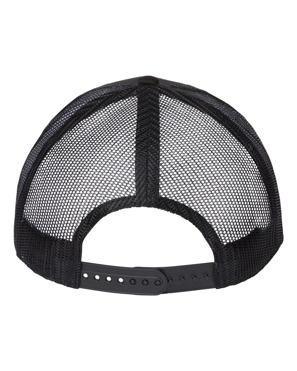 Sustainable Trucker Cap - Back - B97995500 - Black/ Black