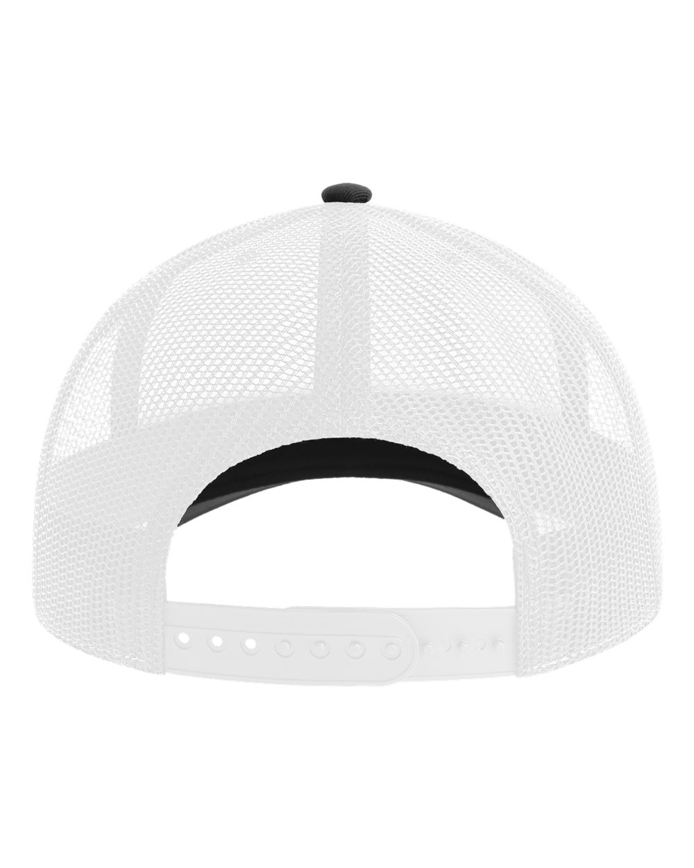 Sustainable Trucker Cap - Back - B97995520 - Black/ White