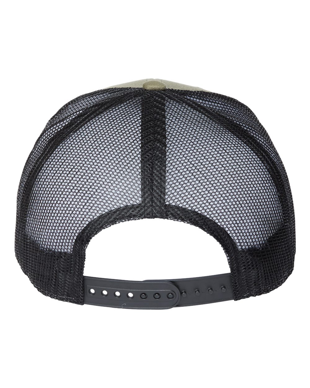 Sustainable Trucker Cap - Back - B97995540 - Olive/ Black