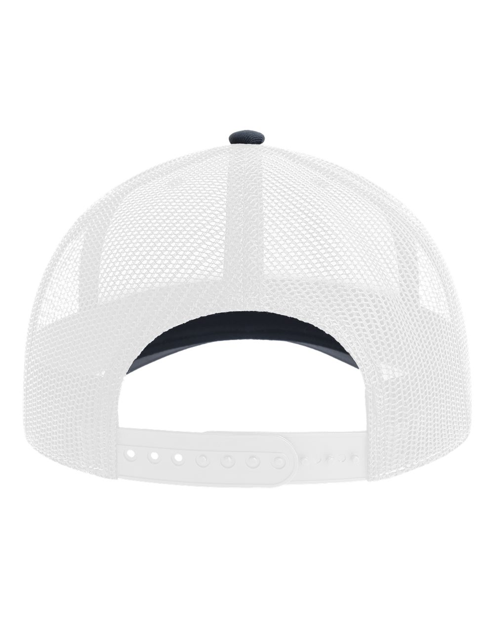Sustainable Trucker Cap - Back - B97995660 - Navy/ White