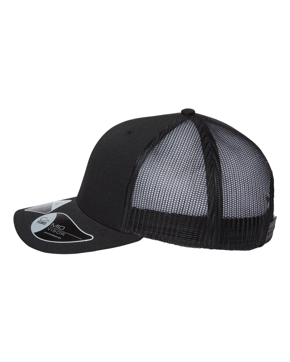 Sustainable Trucker Cap - DirectSide - B97995500 - Black/ Black