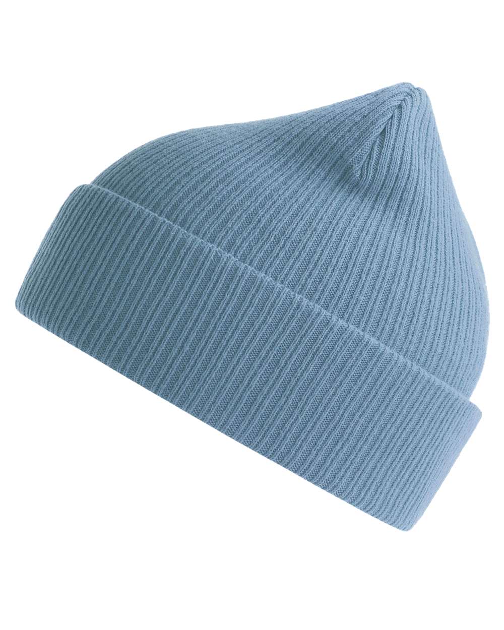 Sustainable Cuffed Beanie - DirectSide - B02795250 - Light Avio Blue