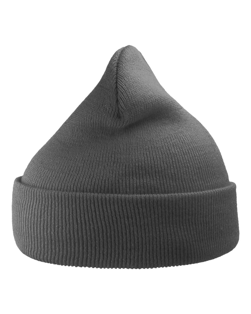 Sustainable 12" Knit Beanie - Back - B20695590 - Dark Grey