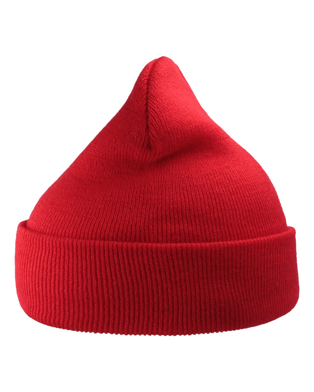 Sustainable 12" Knit Beanie - Back - B20695700 - Red