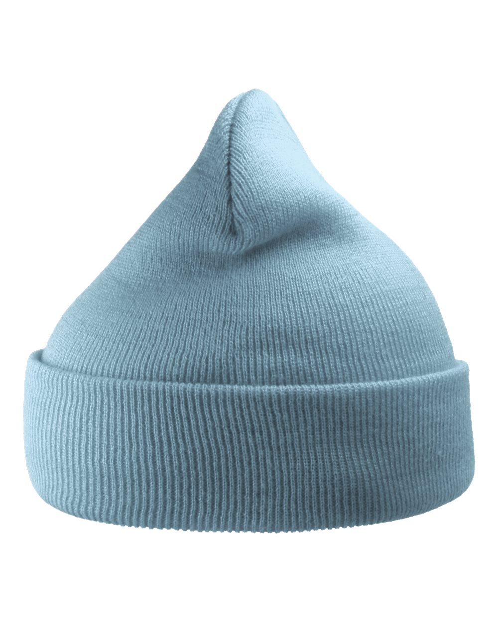 Sustainable 12" Knit Beanie - Front - B20695250 - Light Blue