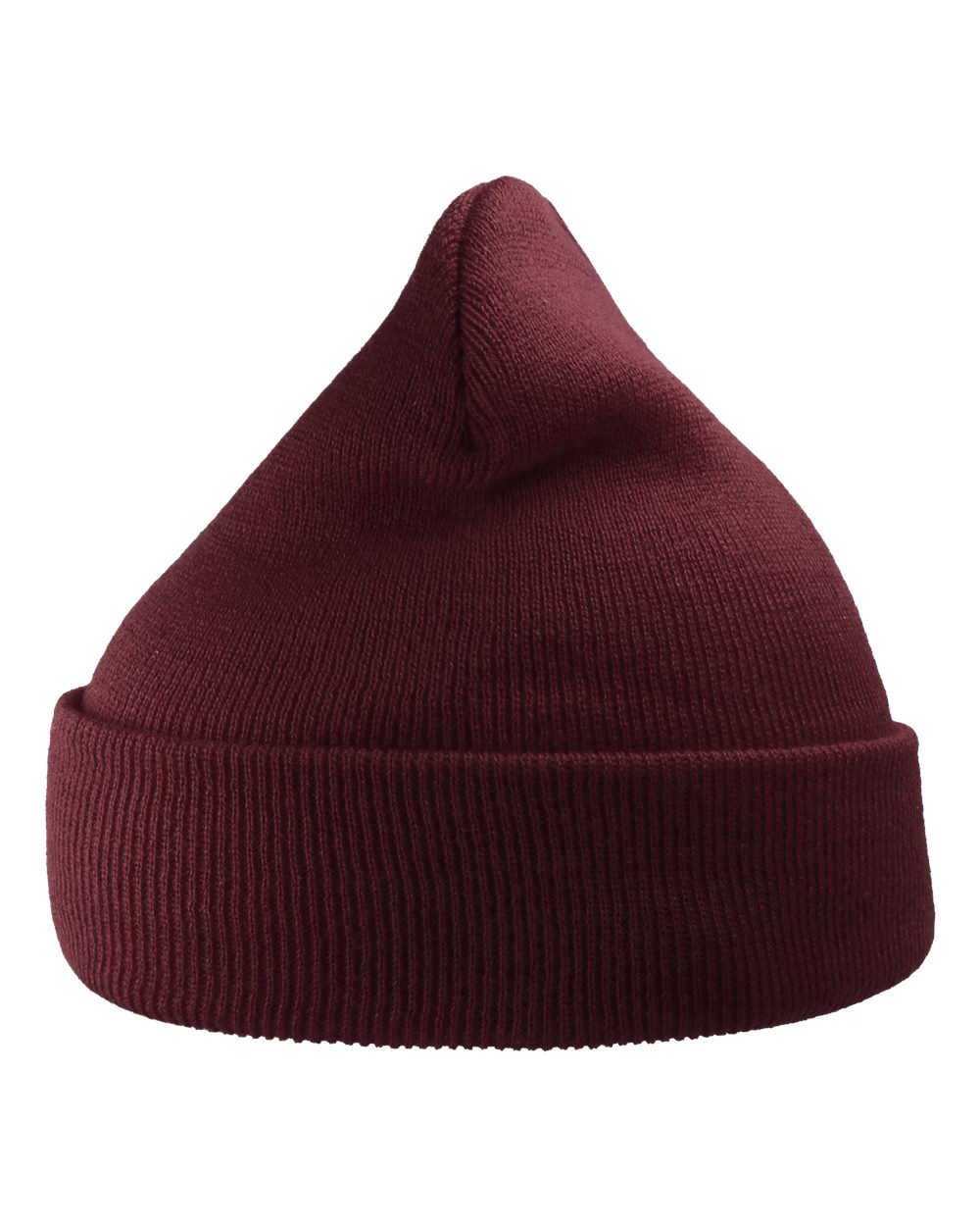 Sustainable 12" Knit Beanie - Front - B20695530 - Burgundy