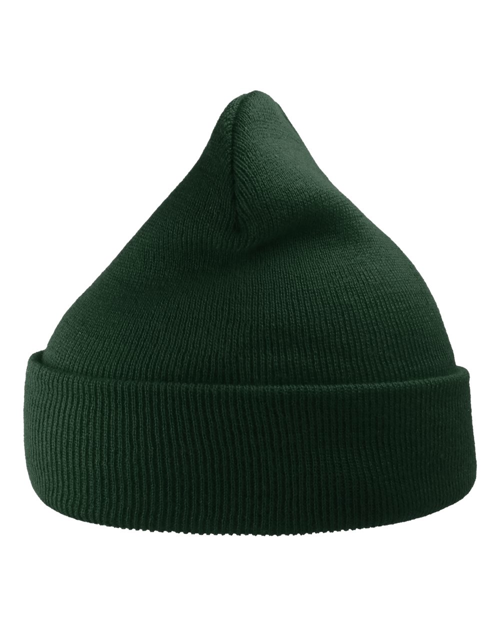 Sustainable 12" Knit Beanie - Front - B20695540 - Bottle Green